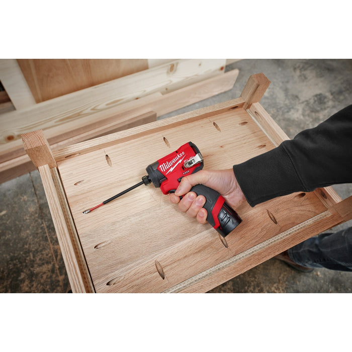 Milwaukee 3453-20x5 M12 FUEL 12V 3/8" Impact Wrench / Impact Driver Bundle