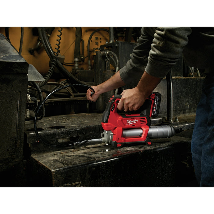 Milwaukee 2646-80 M18 18V 2 Speed Grease Gun - Bare Tool - Reconditioned
