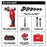 Milwaukee 2677-81 M18 18V FORCE LOGIC 6T Knockout Tool Kit - Recon