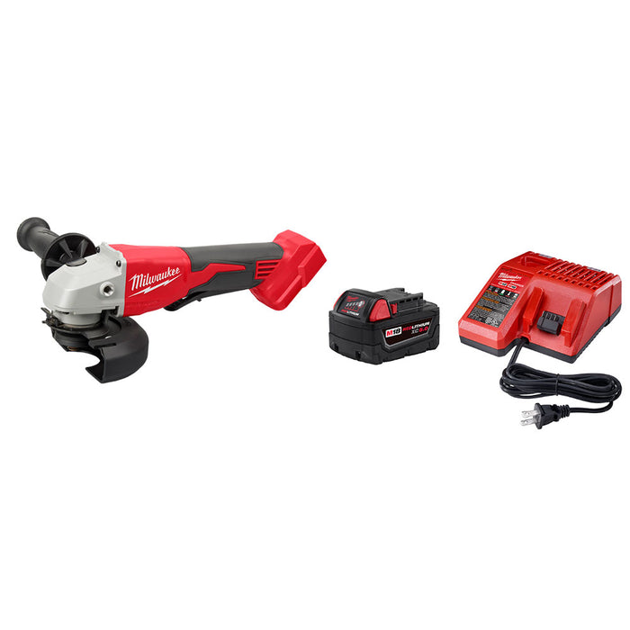 Milwaukee 2686-20SK M18 18V 4-1/2" / 5" Cordless Grinder w/ 5AH Battery/Charger