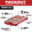 Milwaukee 2696-24POK M18 18V 4-Tool Combo Kit w/Grinder, Multi-Tool, and Packout