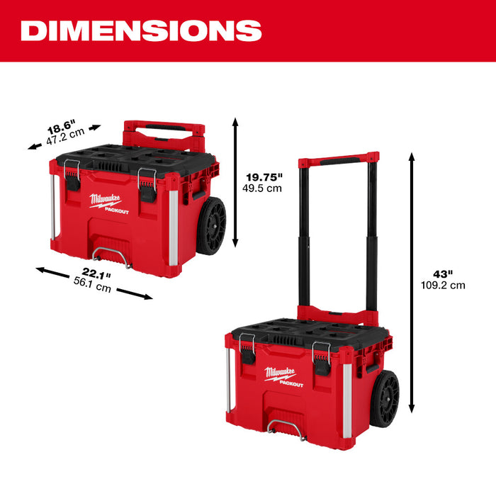 Milwaukee 2696-26POK M18 18V 6-Tool Combo Kit w/Grinder, Multi-Tool, and PACKOUT