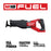 Milwaukee 2722-20x8 M18 FUEL 18V SUPER SAWZALL Reciprocating Saw w/ 8AH Battery