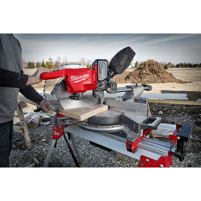 Milwaukee 2739-21HD M18 FUEL 18V 12" Cordless Miter Saw w/ Stand