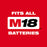 Milwaukee 2739-21HD M18 FUEL 18V 12" Cordless Miter Saw w/ Stand