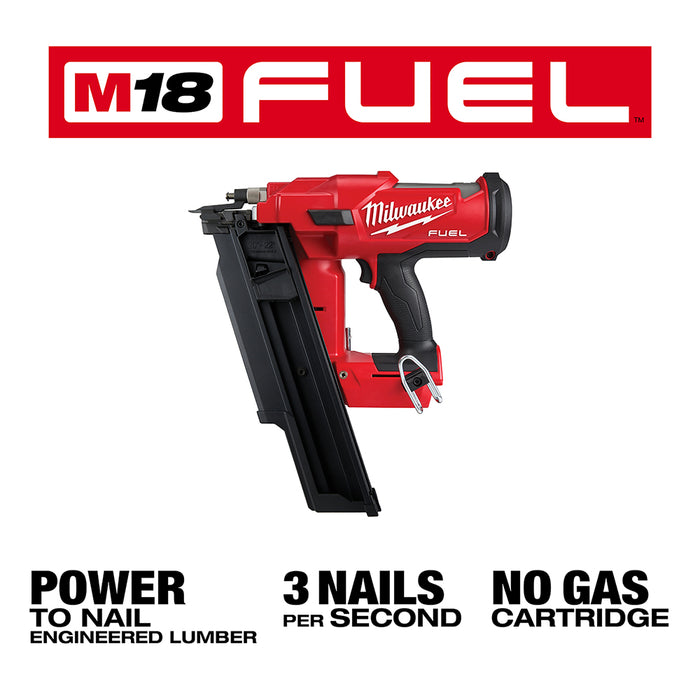 Milwaukee 2744-80 M18 FUEL 18V 21 Degree Framing Nailer - Reconditioned