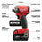 Milwaukee 2760-20X5 M18 FUEL SURGE 18V 1/4" Hex Hydraulic Driver w/ 5Ah Battery