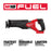 Milwaukee 2821-80 M18 FUEL 18V SAWZALL Recip Saw - Recon