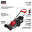 Milwaukee 2823-20 M18 FUEL 18V 21" Self-Propelled Dual Battery Mower - Bare Tool