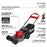 Milwaukee 2823-22STC M18 FUEL 21" Mower w/Trimmer and Brush Cutter Attachment