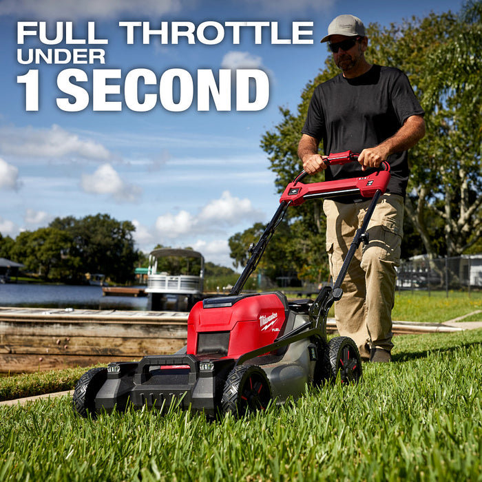 Milwaukee 2823-80 M18 FUEL 18V 21" Self-Propelled Dual Battery Mower - Recon