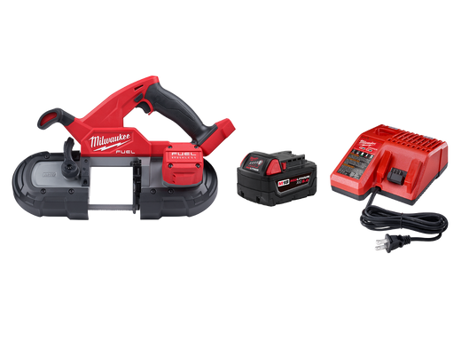 Milwaukee 2829-20x5SK M18 FUEL 18V Compact Band Saw (Tool-Only) Bundle