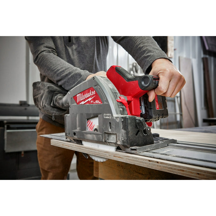 Milwaukee 2831-20x5 M18 FUEL 18V 6-1/2" Plunge Track Saw w/ 5AH Battery