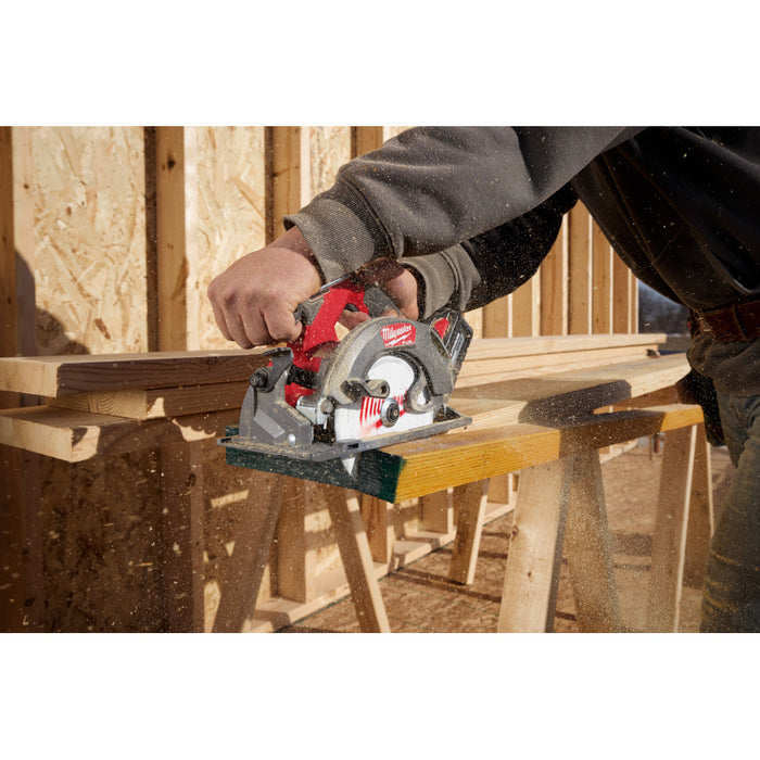 Milwaukee 2833-20x6 M18 FUEL 6-1/2" Circular Saw w/ Extra 6Ah Battery