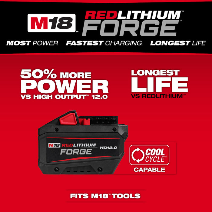 Milwaukee 2834-20x6Ah M18 FUEL 7-1/4" Circular Saw w/ Extra 6Ah Battery