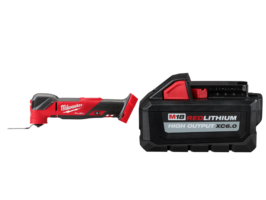 Milwaukee 2836-20x6 M18 FUEL Multi Tool w/ Extra 6Ah Battery