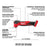 Milwaukee 2836-20x6 M18 FUEL Multi Tool w/ Extra 6Ah Battery