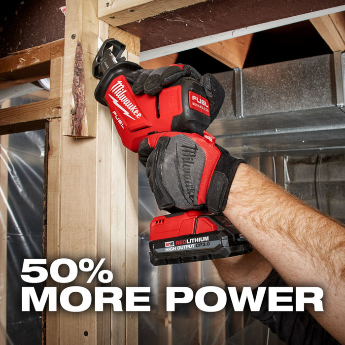 Milwaukee 2839-20x3 M18 FUEL 18V 15 Gauge Finish Nailer w/ 2 - 3AH Batteries