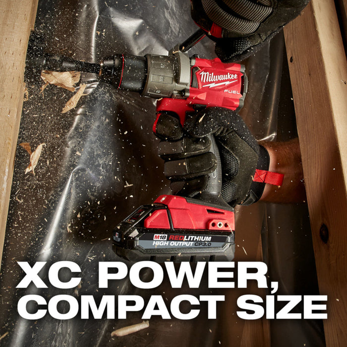 Milwaukee 2839-20x3 M18 FUEL 18V 15 Gauge Finish Nailer w/ 2 - 3AH Batteries
