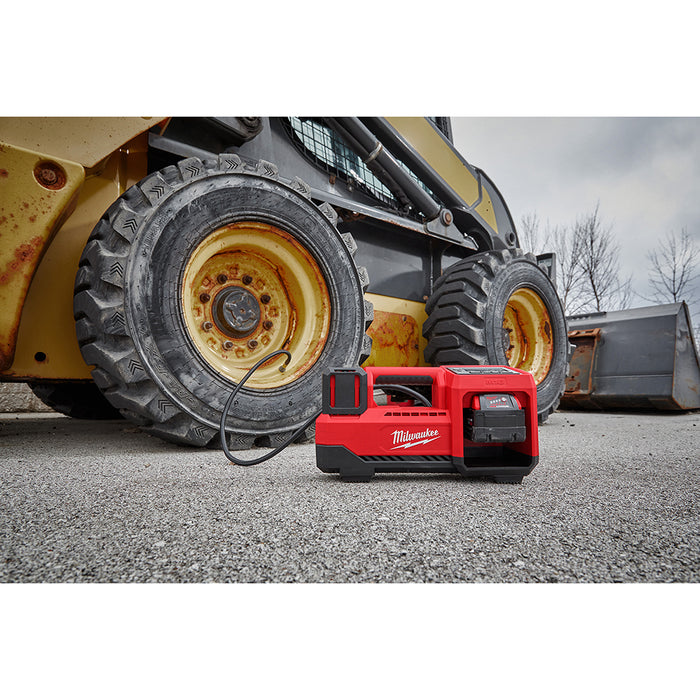 Milwaukee 2848-80 M18 18V Cordless Tire Inflator - Bare Tool - Recon