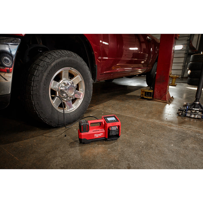 Milwaukee 2848-80 M18 18V Cordless Tire Inflator - Bare Tool - Recon