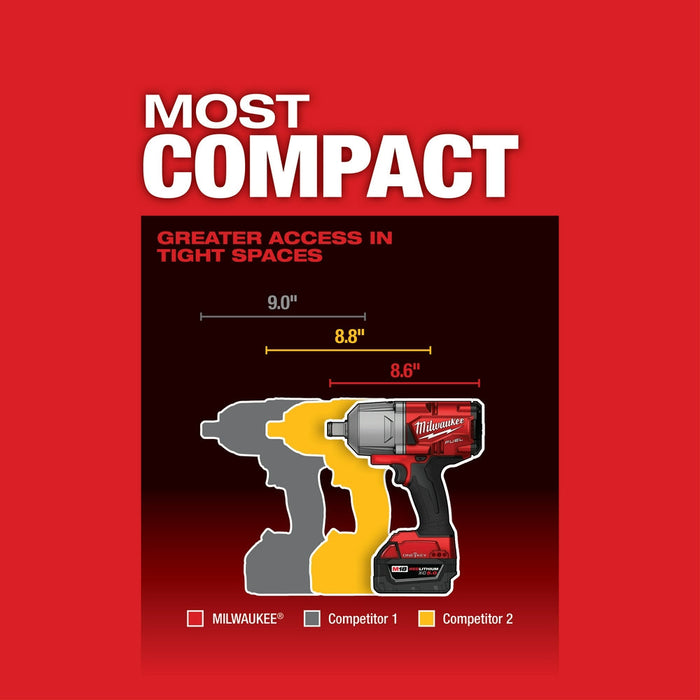 Milwaukee 2864-20 M18 FUEL 18V 3/4" Impact Wrench - Bare Tool - Recon