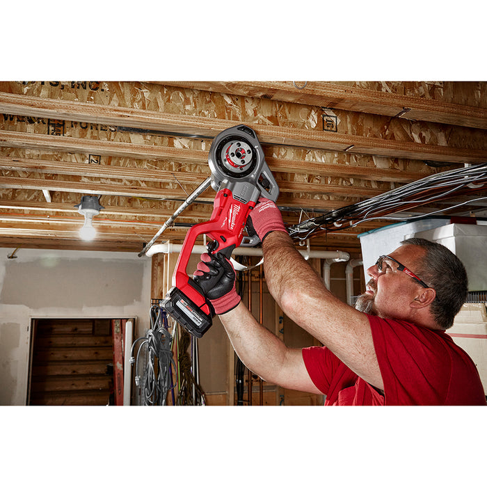 Milwaukee 2870-82 M18 FUEL 18V Compact Pipe Threader Kit w/ ONE-KEY - Recon