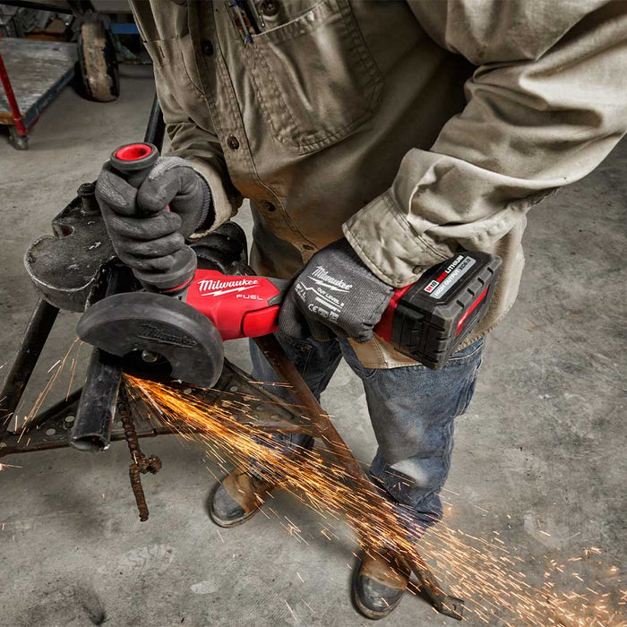 Milwaukee 2882-20VR M18 FUEL Paddle Braking Sag and 2888-20 Grinder