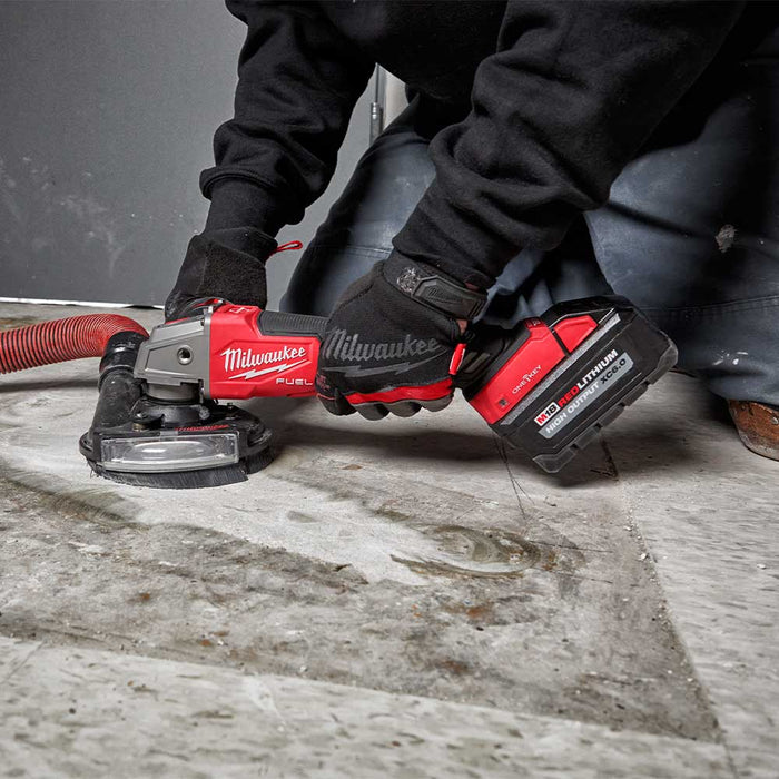 Milwaukee 2882-20VR M18 FUEL Paddle Braking Sag and 2888-20 Grinder