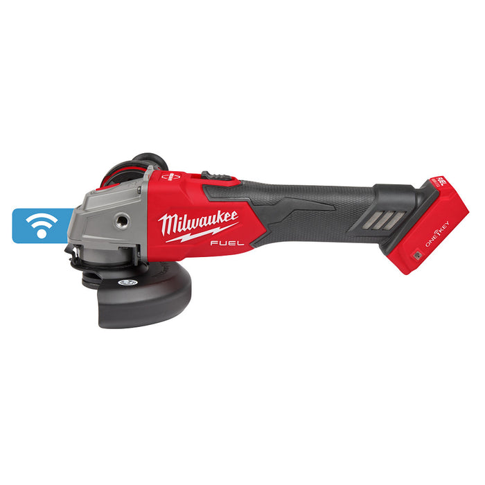 Milwaukee 2883-80 M18 FUEL 18V 4-1/2 / 5" Braking Grinder Slide Switch - Recon
