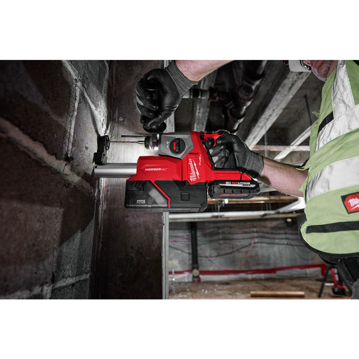 Milwaukee 2908-DE M18 FUEL 18V HAMMERVAC 5/8" Dedicated Dust Extractor