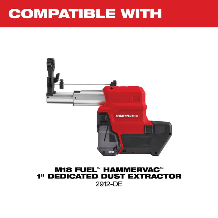 Milwaukee 2912-80 M18 FUEL 18V 1" SDS Plus Rotary Hammer - Recon