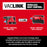 Milwaukee 2917-22HD M18 FUEL 1-9/16" SDS Max Rotary Hammer Kit w/ ONE KEY