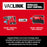 Milwaukee 2918-22HD M18 FUEL 1-3/4" SDS MAX Rotary Hammer Kit w/ ONE-KEY