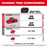 Milwaukee 2918-22HD M18 FUEL 1-3/4" SDS MAX Rotary Hammer Kit w/ ONE-KEY