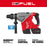 Milwaukee 2918-22HD M18 FUEL 1-3/4" SDS MAX Rotary Hammer Kit w/ ONE-KEY