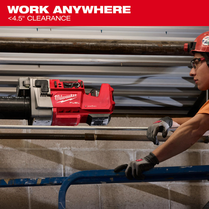 Milwaukee 2927-22 M18 FUEL 18V RINGER Roll Groover for 1-1/4" to 4" Sch 10/40