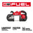 Milwaukee 2929-20ETM M18 FUEL Deep Cut Band Saw and 3PK 8/10TPI Blades