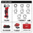Milwaukee 2935X-81 M18 18V Cable Stripper Kit for Copper Rhw/Rhh - Recon
