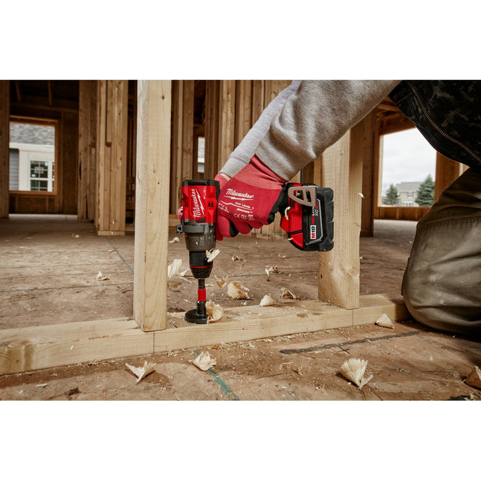 Milwaukee M18 Hammer Drill w/ REDLITHIUM HIGH OUTPUT XC6.0 Battery - 2 PK
