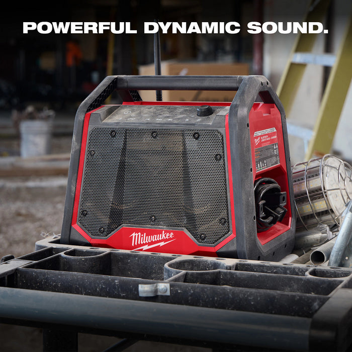 Milwaukee 2956-20 M18 18V Bluetooth Jobsite Radio/Charger - Bare Tool
