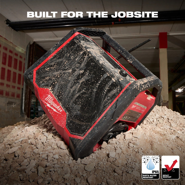 Milwaukee 2956-20 M18 18V Bluetooth Jobsite Radio/Charger - Bare Tool