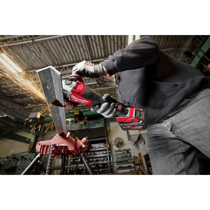 Milwaukee 2960-20GR M18 FUEL 18V 3/8" Li-Ion Impact Wrench w/ 4-1/2"-6" Grinder