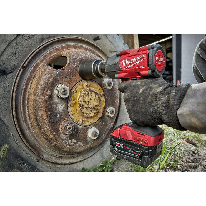 Milwaukee 2962-20BT6 M18 Mid Torque Impact w/ HIGH OUTPUT XC6.0 Battery - 2 PK