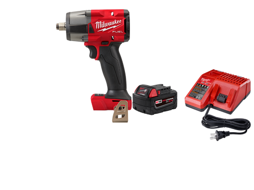 Milwaukee 2962-20x5SK M18 FUEL 18V 1/2" Mid-Torque Impact Wrench Bundle Kit