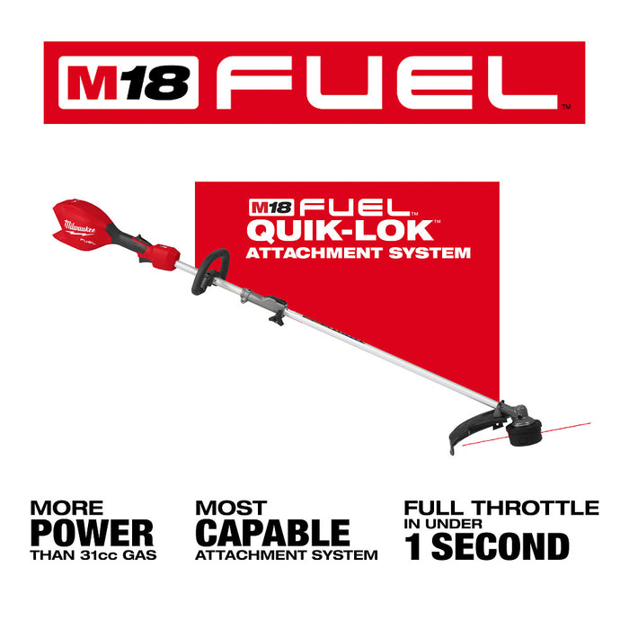 Milwaukee 3016-20ST M18 FUEL 18V String Trimmer w/ QUIK-LOK - Bare Tool