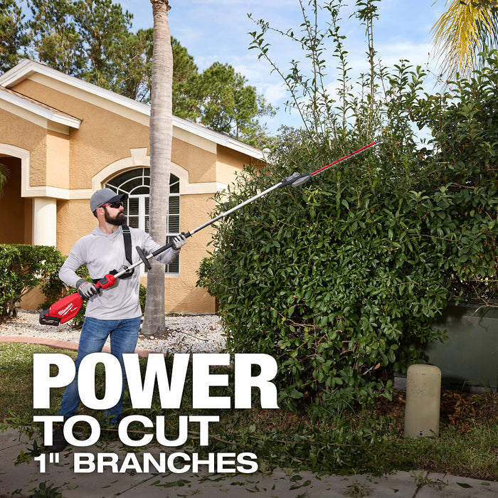 Milwaukee 3035-20 M18 FUEL 18V Extended Pole Hedge Trimmer - Bare Tool