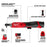 Milwaukee 3052-21 M12 FUEL 12V 1/4" Cordless Li-Ion Ratchet Kit