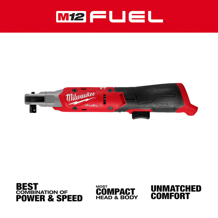 Milwaukee 3053-20 M12 FUEL 12V 3/8" Cordless Li-Ion Ratchet - Bare Tool