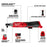 Milwaukee 3053-20 M12 FUEL 12V 3/8" Cordless Li-Ion Ratchet - Bare Tool